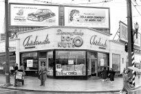 Aristocratic Cafe Exterior 1951
