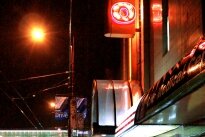 Rio Theatre Sign at Night