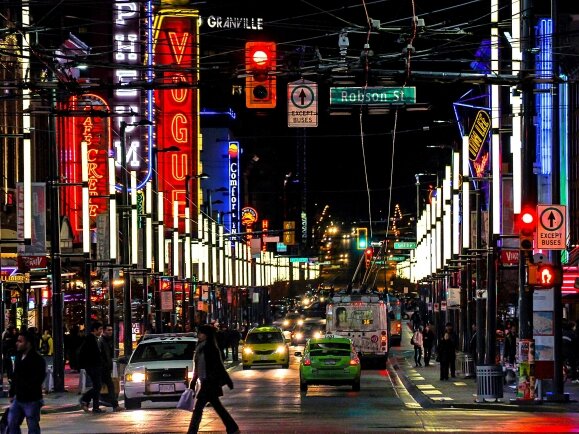 Image of the Great White Way in 2012